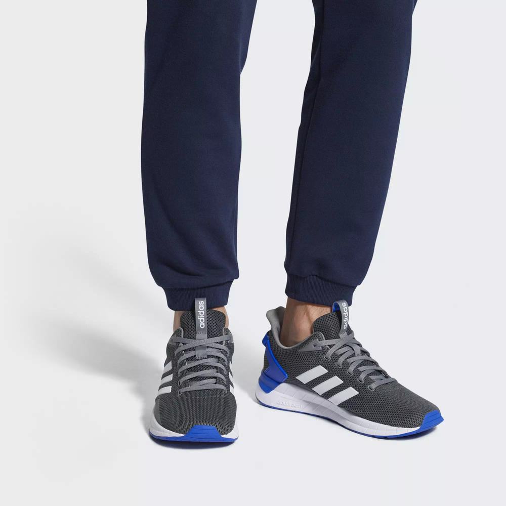 Adidas Questar Ride Tenis Para Correr Grises Para Hombre (MX-30255)
